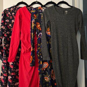 Womens Maternity Size Small Old Navy Dresses 4 total